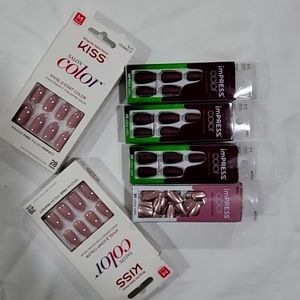 6 packs of press on nails